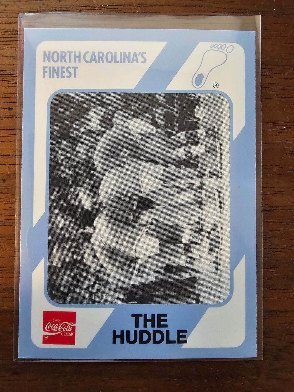 The Huddle 1989 Collegiate Collection #59 - North Carolina's Finest - Fresh Pull